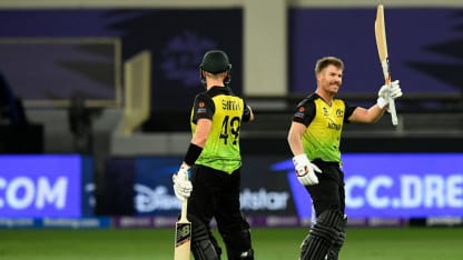 Fifty for David Warner