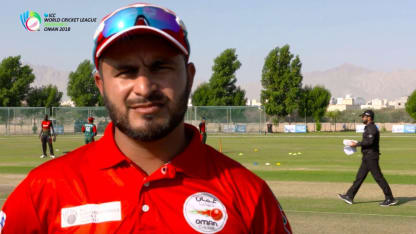 WCL Div 3 – Oman captain Zeeshan Macsood speaks before game against Kenya