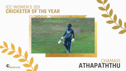 Chamari Athapaththu - ICC Women's ODI Cricketer of the Year | ICC Awards 2023