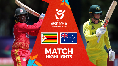 Zimbabwe v Australia | Match Highlights | U19 CWC 2024