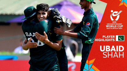 Ubaid Shah POTM Highlights | U19 Men’s CWC 2024