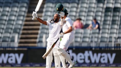 South Africa captain ends seven-year century drought