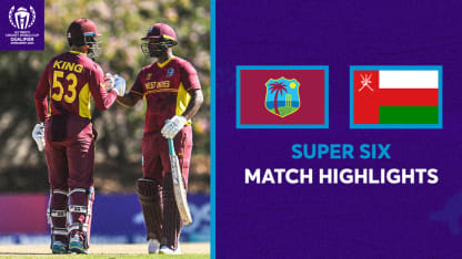 West Indies chase down Oman to seal first Super Six victory | CWC23 Qualifier