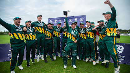 280828 Guernsey Lift the ICC Men's T20 World Cup Europr Sub Regional Qualifier C Tournament