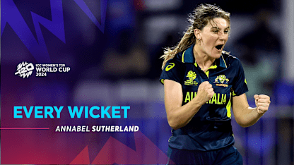 Every Annabel Sutherland wicket | WT20WC 2024