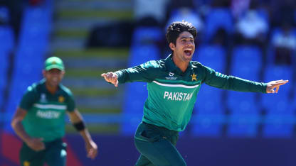 Qasim Akram’s record performance | SL v PAK | ICC U19 Men’s CWC 2022