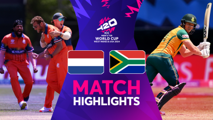 Nervy South Africa overcome Netherlands | Match Highlights | NED v SA | T20WC 2024
