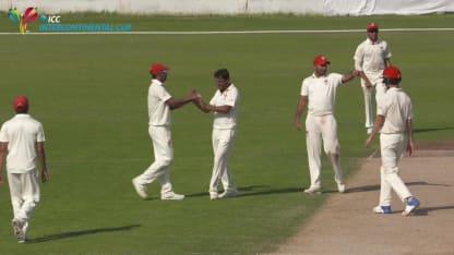 Ehsan Khan's five wickets