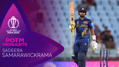 Composed Samarawickrama helps Sri Lanka open their account | POTM Highlights | CWC23