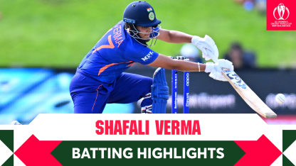 Highlights: Shafali Verma with a stunning half-century