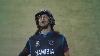 Wicket - David Wiese - Namibia v United-Arab-Emirates ICC T20WC 2022