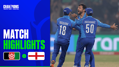 Afghanistan trump England in tense finish | Match Highlights | Champions Trophy 2025