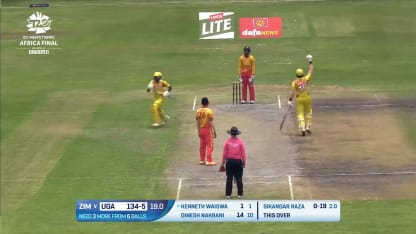 Uganda upset Zimbabwe | Match Highlights | T20WC 2024 Africa Qualifier