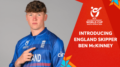 Unique Ben McKinney leading from the front for England | U19 CWC 2024