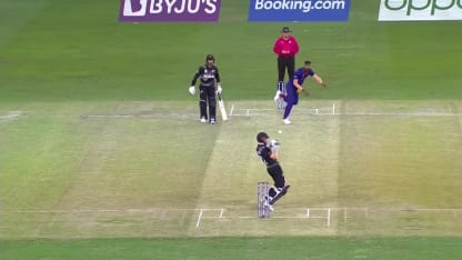 How did Kane Williamson hit this?