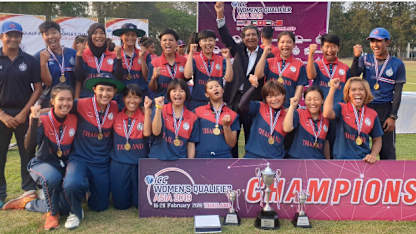 Thailand were crowned champions