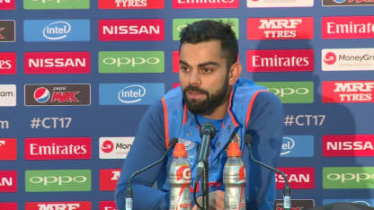 India v SL #CT17: Virat Kohli pre-match Press Conference