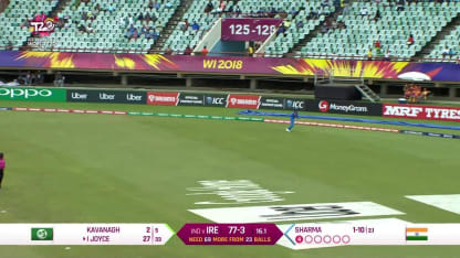 IND v IRE: Ireland innings highlights