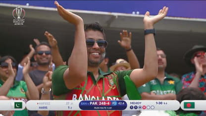 CWC19: PAK v BAN - Pakistan innings wickets