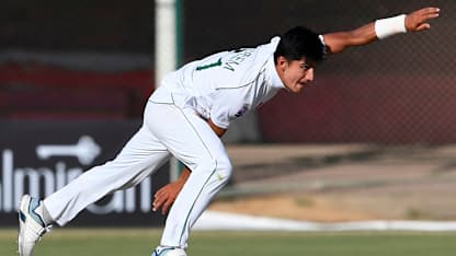 Naseem Shah bagged his first five-for in Test cricket