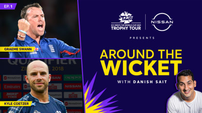 Around The Wicket with Danish Sait | Episode 1 ft. Kyle Coetzer and Graeme Swann
