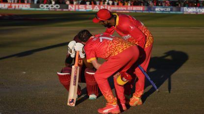 Emotional scenes as Zimbabwe defeat West Indies | CWC23 Qualifier