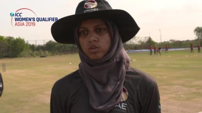 ICC Women's Asia Qualifier 2019: UAE v Nepal – Toss and captains interviews