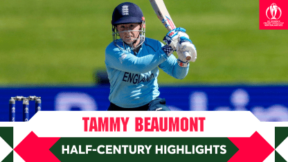 Highlights: Tammy Beaumont gets England off to a fast start