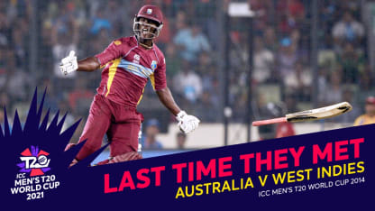 Last time they met – AUS v WI: Sammy pulls off thrilling chase