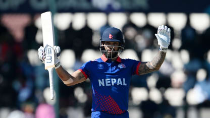 Opener Bhurtel's magnificent knock for Nepal against Zimbabwe | CWC23 Qualifier