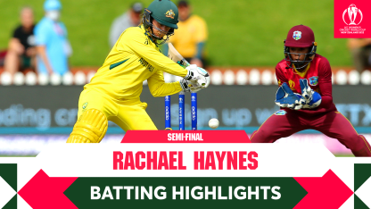 Highlights: Rachael Haynes cruises to a half-century