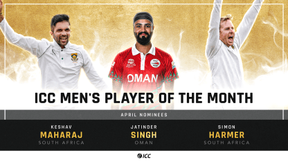 ICC Player of the Month Nominees for April announced