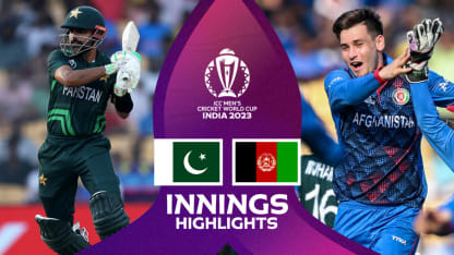 Babar and late overs blitz powers Pakistan to 282 | Innings Highlights | CWC23