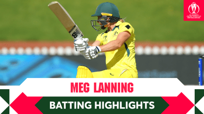 Highlights: Meg Lanning with a masterful century