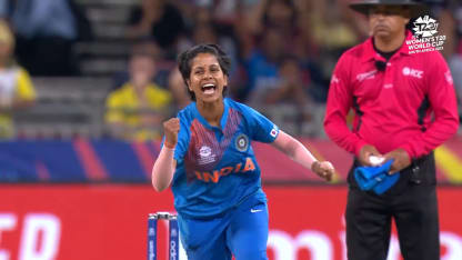 Poonam Yadav's back-to-back wickets against Australia | Greatest Moments