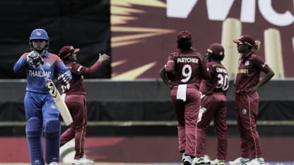 WT20WC: WI v Tha - Taylor holds off Thailand