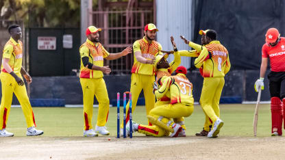 T20WC Qualifier B Wrap Day 5: PNG, Uganda win thrillers; Jersey run rampant