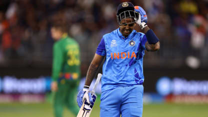 Suryakumar falls attempting to up the ante | India v South Africa | T20WC 2022