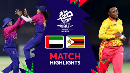 UAE v Zimbabwe | Match Highlights | Women’s T20WC Qualifier 2024