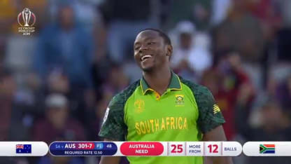 CWC19: AUS v SA - Match highlights 