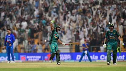 Malik celebrates