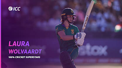 Laura Wolvaardt | Outstanding talent | 100% Cricket Superstars