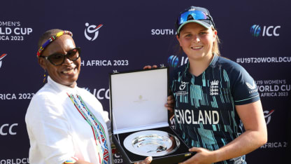 England star wins Player of the Tournament at U19 Women's T20 World Cup