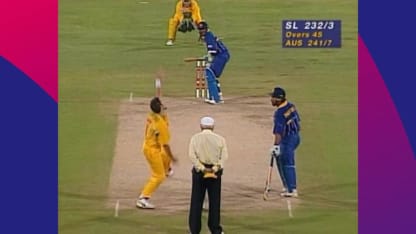 CWC Greatest Moments: Aravinda de Silva leads Sri Lanka to glory in 1996