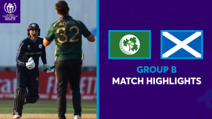 Scotland stun Ireland in last-ball thriller | CWC23 Qualifier