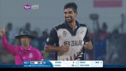 Ish Sodhi Match Hero for New Zealand v IND ICC WT20 2016