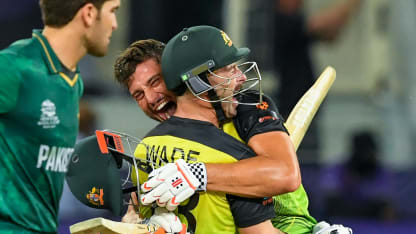 The moment Australia made the T20 World Cup final