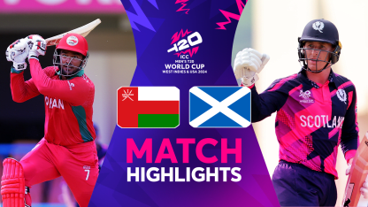 Scotland top Group B with big win | Match Highlights | OMA v SCO | T20WC 2024