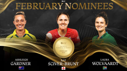 ICC Women's Player of the Month nominees for February 2023 revealed