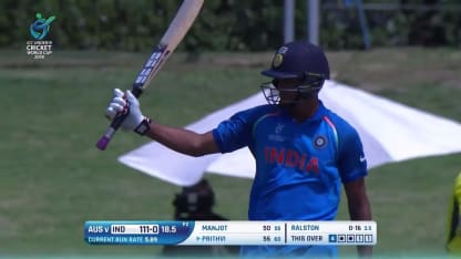 All of the highlights from Manjot Kalra's fine innings of 86